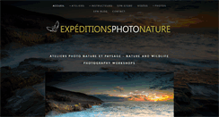 Desktop Screenshot of expeditionsphotonature.com
